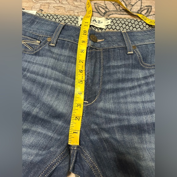 NEW Ariat Womens Jeans Size 32R Real Denim Perfect Rise Bootcut Western Rodeo - Picture 6 of 7